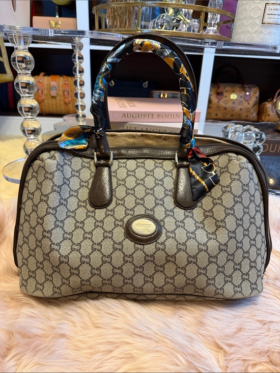 Gucci Handbags - Gucci plus monogram vintage Boston